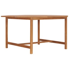 Mesa de jardín de madera maciza de teca 150x150x75 cm de vidaXL, Mesas de jardín - Ref: Foro24-49009, Precio: 179,99 €, Descu...