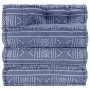 Indigo fabric modular pouf by vidaXL, Cushions for chairs and sofas - Ref: Foro24-287701, Price: 148,10 €, Discount: %