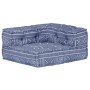 Indigo fabric modular pouf by vidaXL, Cushions for chairs and sofas - Ref: Foro24-287701, Price: 148,10 €, Discount: %