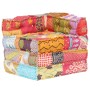 Patchwork fabric modular pouf by vidaXL, Cushions for chairs and sofas - Ref: Foro24-287697, Price: 221,28 €, Discount: %