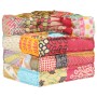 Patchwork fabric modular pouf by vidaXL, Cushions for chairs and sofas - Ref: Foro24-287697, Price: 221,28 €, Discount: %