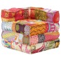 Patchwork fabric modular pouf by vidaXL, Cushions for chairs and sofas - Ref: Foro24-287697, Price: 221,28 €, Discount: %