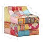 Puf modular de tela patchwork de vidaXL, Cojines para sillas y sofás - Ref: Foro24-287712, Precio: 304,93 €, Descuento: %