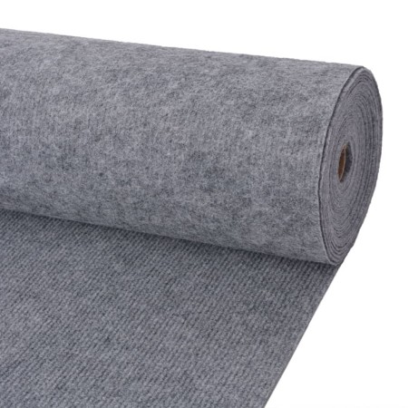 Gray striped event carpet 1.2x10 m by vidaXL, Doormats - Ref: Foro24-287671, Price: 66,51 €, Discount: %