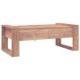 Mesa de centro de madera maciza de teca 110x60x40 cm de vidaXL, Mesas de centro - Ref: Foro24-287892, Precio: 214,35 €, Descu...