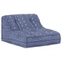 Puf modular de tela Indigo de vidaXL, Cojines para sillas y sofás - Ref: Foro24-287716, Precio: 131,32 €, Descuento: %