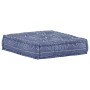 Puf modular de tela Indigo de vidaXL, Cojines para sillas y sofás - Ref: Foro24-287716, Precio: 131,32 €, Descuento: %