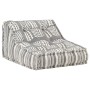 Gray Striped Fabric Modular Pouf by vidaXL, Cushions for chairs and sofas - Ref: Foro24-287713, Price: 128,80 €, Discount: %