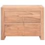 Aparador de madera maciza de teca 80x35x60 cm de vidaXL, Aparadores - Ref: Foro24-287895, Precio: 240,02 €, Descuento: %