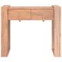 Mesa consola de madera maciza de teca 90x35x75 cm de vidaXL, Mesas auxiliares - Ref: Foro24-287896, Precio: 172,82 €, Descuen...