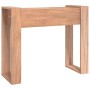 Mesa consola de madera maciza de teca 90x35x75 cm de vidaXL, Mesas auxiliares - Ref: Foro24-287896, Precio: 172,82 €, Descuen...