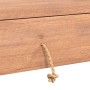 Mesa consola de madera maciza de teca 90x35x75 cm de vidaXL, Mesas auxiliares - Ref: Foro24-287896, Precio: 172,82 €, Descuen...