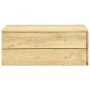 Mesa de jardín de madera de pino impregnada 75x75x31 cm de vidaXL, Mesas de jardín - Ref: Foro24-49039, Precio: 69,85 €, Desc...