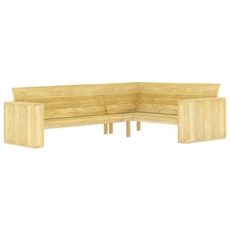 Impregnated pine wood garden bench 239 cm by vidaXL, garden benches - Ref: Foro24-49038, Price: 506,75 €, Discount: %