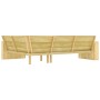 Impregnated pine wood garden bench 239 cm by vidaXL, garden benches - Ref: Foro24-49038, Price: 506,75 €, Discount: %