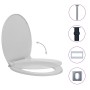 Toilet seat soft close quick release oval light gray by vidaXL, Toilet and bidet seats - Ref: Foro24-145815, Price: 31,07 €, ...