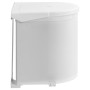 Built-in plastic kitchen trash can 8 L by vidaXL, Garbage cans and trash cans - Ref: Foro24-51173, Price: 36,15 €, Discount: %