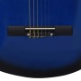 Guitarra clásica para principiantes y niños azul 3/4 36" de vidaXL, Guitarras - Ref: Foro24-70116, Precio: 61,60 €, Descuento: %