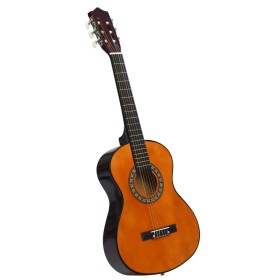 Guitarra clásica para principiantes y niños madera tilo 1/2 34" de vidaXL, Guitarras - Ref: Foro24-70128, Precio: 50,69 €, De...