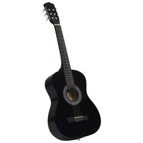 Konzertgitarre für Kinder und Einsteiger schwarz 3/4 36" von vidaXL, Gitarren - Ref: Foro24-70118, Preis: 62,92 €, Rabatt: %