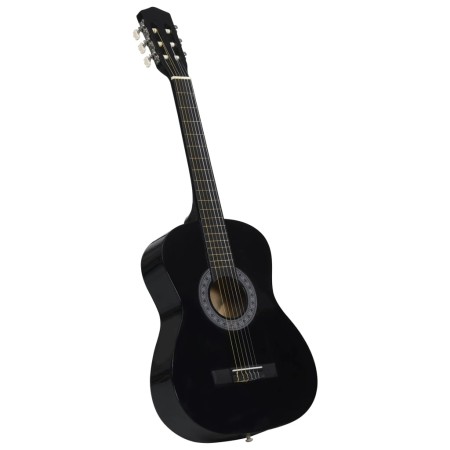 Guitarra clásica para niños y principiantes negro 3/4 36" de vidaXL, Guitarras - Ref: Foro24-70118, Precio: 62,92 €, Descuent...