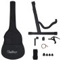 Set de guitarra acústica 12 piezas con cutaway 6 cuerdas 38" de vidaXL, Guitarras - Ref: Foro24-70131, Precio: 92,42 €, Descu...