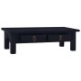 Solid mahogany coffee table in light black coffee color, 100x50x30cm. by vidaXL, Coffee table - Ref: Foro24-288829, Price: 13...