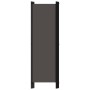 Four-panel anthracite gray room divider screen 200x180 cm by vidaXL, Room dividers - Ref: Foro24-320721, Price: 39,19 €, Disc...