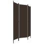 Brown 3-panel room divider screen 150x180 cm by vidaXL, Room dividers - Ref: Foro24-320716, Price: 35,10 €, Discount: %