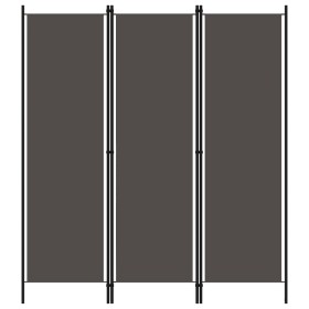 Anthracite gray 3-panel divider screen 150x180 cm by vidaXL, Room dividers - Ref: Foro24-320717, Price: 35,10 €, Discount: %