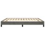 Dark gray velvet bed frame 180x200 cm by vidaXL, Beds and slatted bases - Ref: Foro24-346989, Price: 117,19 €, Discount: %