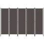 Divider screen with 5 anthracite gray panels 250x180 cm by vidaXL, Room dividers - Ref: Foro24-320725, Price: 44,44 €, Discou...