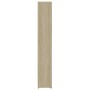 Armario de baño madera contrachapada color roble 30x30x183,5 cm de vidaXL, Muebles de baño - Ref: Foro24-802600, Precio: 75,2...