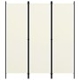 Biombo divisor de 3 paneles blanco 150x180 cm de vidaXL, Divisores de ambientes - Ref: Foro24-320715, Precio: 35,10 €, Descue...