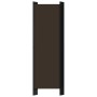 Brown 5-panel divider screen 250x180 cm by vidaXL, Room dividers - Ref: Foro24-320724, Price: 39,88 €, Discount: %