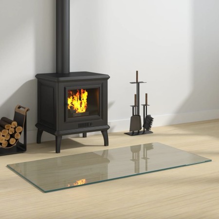 Glass plate for rectangular fireplace 100x50 cm by vidaXL, Glass - Ref: Foro24-324123, Price: 67,25 €, Discount: %