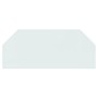 Glass plate for hexagonal fireplace 120x50 cm by vidaXL, Glass - Ref: Foro24-324137, Price: 47,54 €, Discount: %