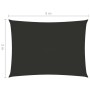 Toldo de vela rectangular tela Oxford gris antracita 3x5 m de vidaXL, Sombrillas - Ref: Foro24-135102, Precio: 47,21 €, Descu...