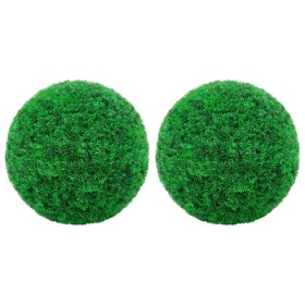 Bolas de boj artificial 2 unidades 52 cm de vidaXL, Flora artificial - Ref: Foro24-315482, Precio: 127,73 €, Descuento: %