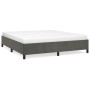 Dark gray velvet bed frame 180x200 cm by vidaXL, Beds and slatted bases - Ref: Foro24-347337, Price: 130,14 €, Discount: %