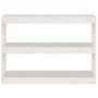 White pine wood shelf/space divider 100x30x71.5 cm by vidaXL, Bookcases and shelves - Ref: Foro24-808209, Price: 65,99 €, Dis...