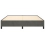 Dark gray velvet bed frame 180x200 cm by vidaXL, Beds and slatted bases - Ref: Foro24-347337, Price: 130,14 €, Discount: %