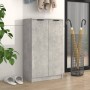 Concrete gray plywood shoe rack furniture 59x35x100 cm by vidaXL, Shoe racks and shoe organizers - Ref: Foro24-811443, Price:...