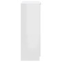 Shoe cabinet made of white glossy plywood 59x35x100 cm by vidaXL, Shoe racks and shoe organizers - Ref: Foro24-811445, Price:...