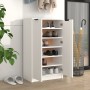 White plywood shoe cabinet 59x35x100 cm by vidaXL, Shoe racks and shoe organizers - Ref: Foro24-811439, Price: 109,90 €, Disc...