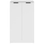 White plywood shoe cabinet 59x35x100 cm by vidaXL, Shoe racks and shoe organizers - Ref: Foro24-811439, Price: 109,90 €, Disc...