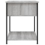 Mesita de noche madera de ingeniería gris Sonoma 44x45x58 cm de vidaXL, Mesitas de noche - Ref: Foro24-825849, Precio: 42,19 ...