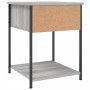 Mesita de noche madera de ingeniería gris Sonoma 44x45x58 cm de vidaXL, Mesitas de noche - Ref: Foro24-825849, Precio: 42,19 ...