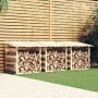 Pergolas with roof 3 pcs impregnated pine wood 100x90x100 cm by vidaXL, Pergolas, arches and garden trellises - Ref: Foro24-3...