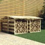 Pergolas with roof 4 pcs impregnated pine wood 100x90x100 cm by vidaXL, Pergolas, arches and garden trellises - Ref: Foro24-3...